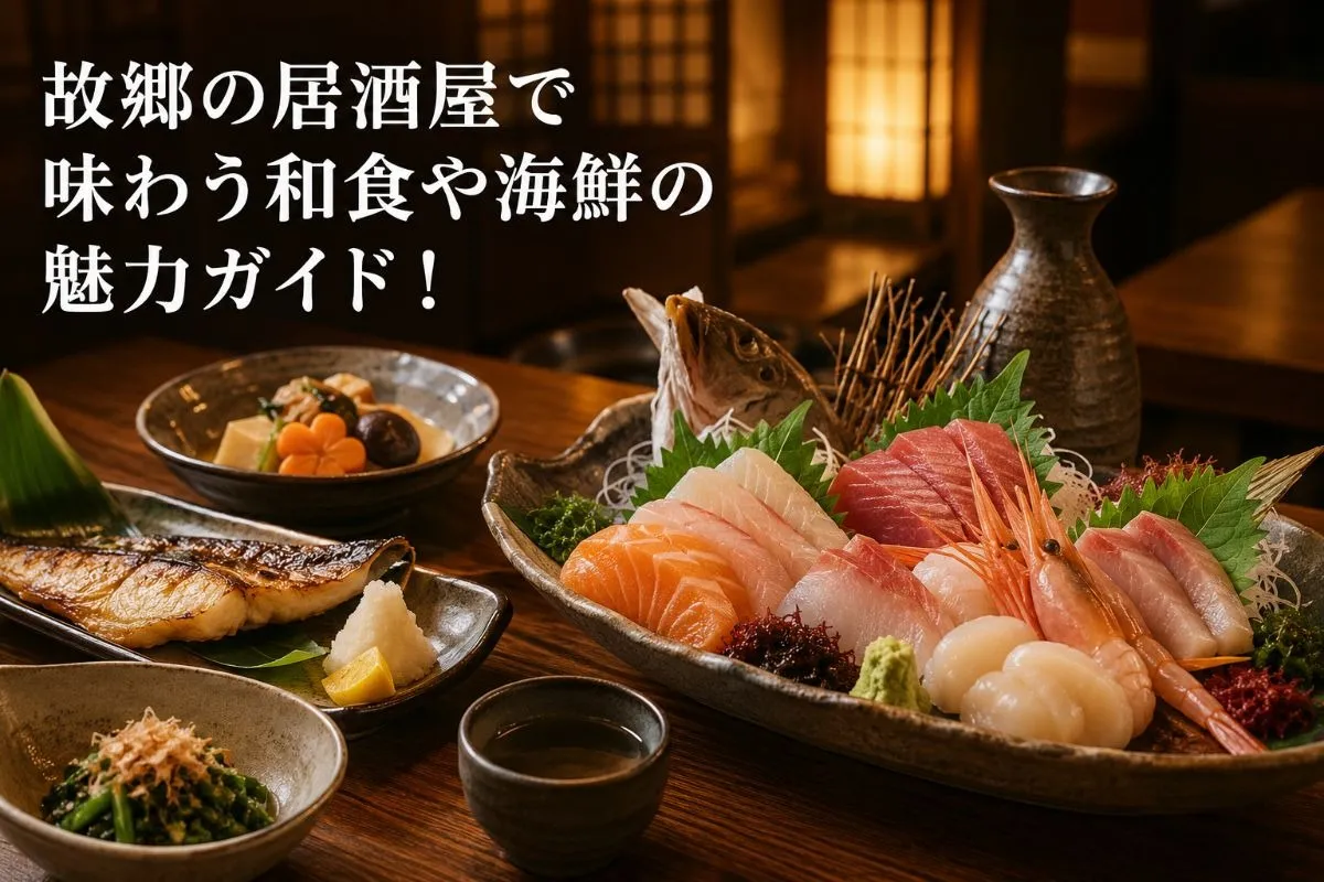 故郷の居酒屋で味わう和食や海鮮の魅力ガイド!